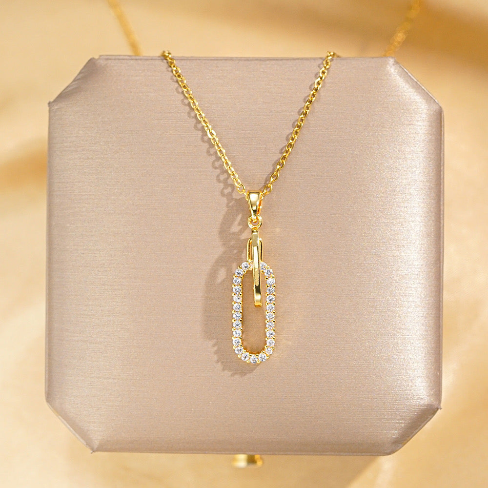 Diamond Link Eternal Necklace