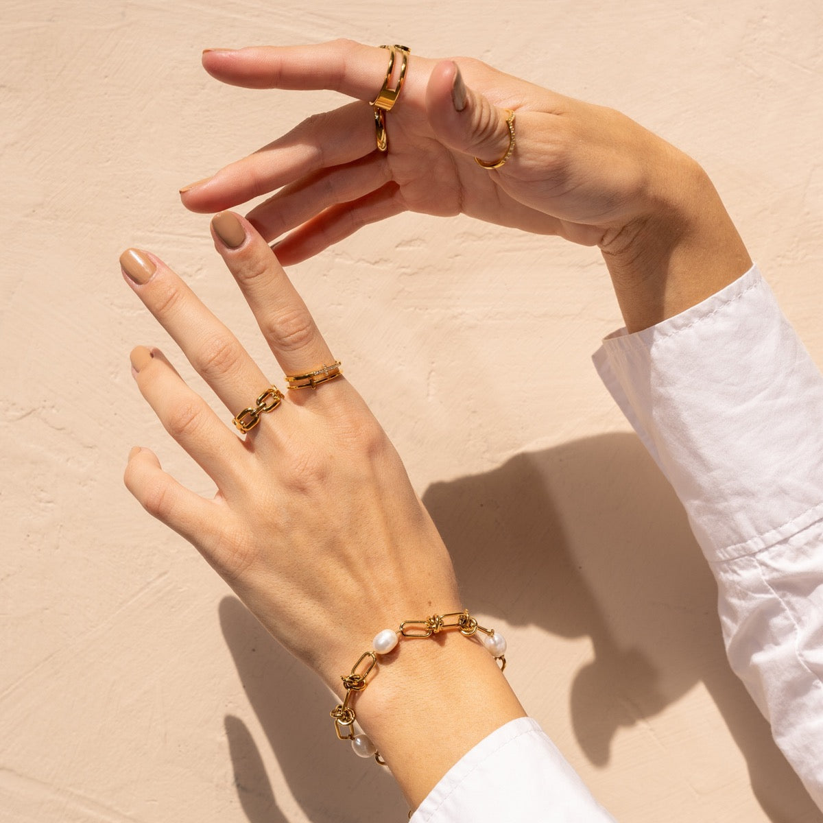 Classicbold pearl bracelet