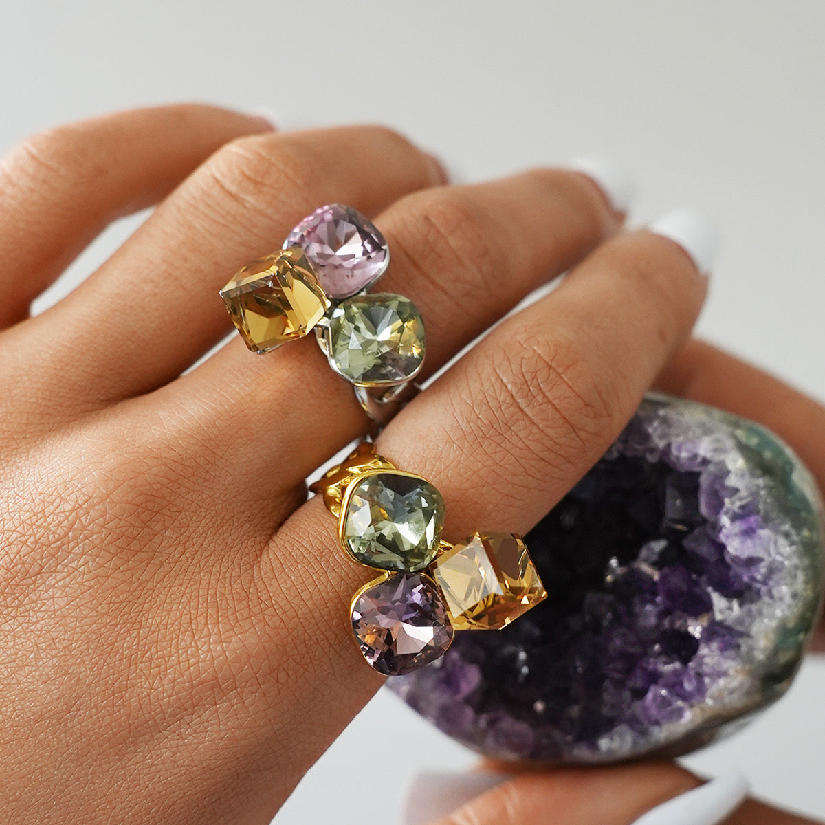 Sunset Gem Ring