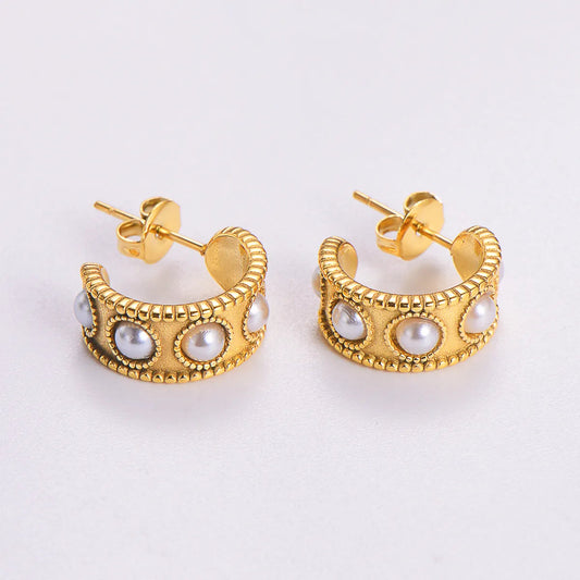 Sasha Vintage Hoops