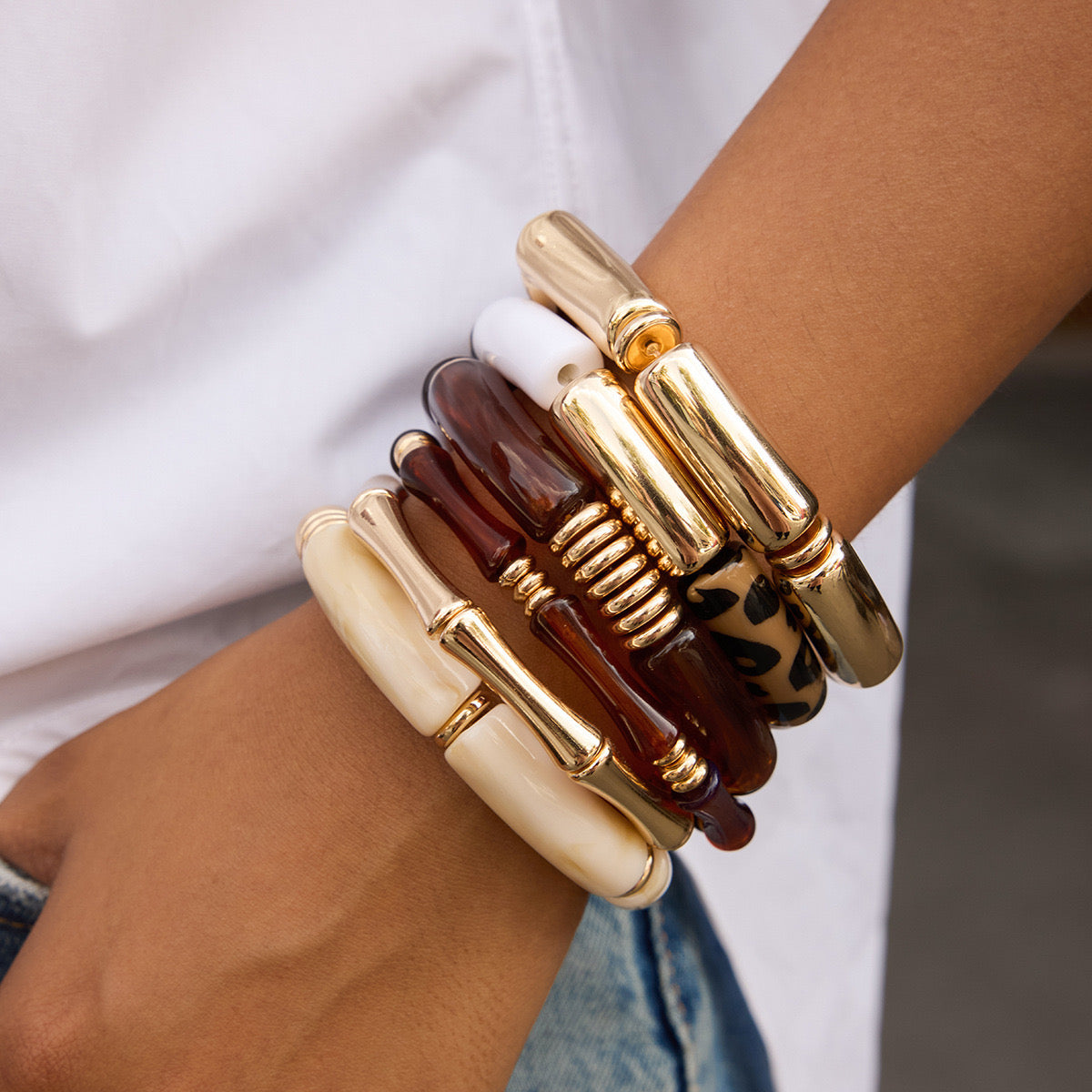 Everyday Stack Bracelet - set of 2