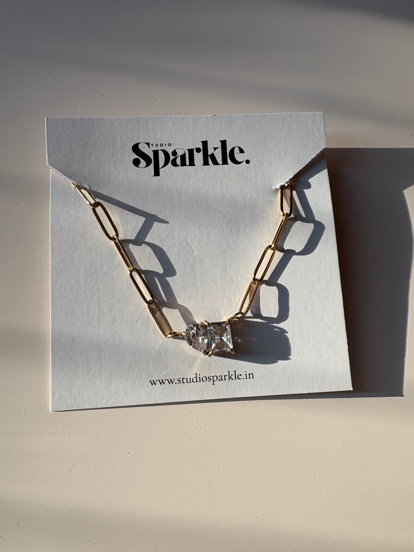 Dual Glow Pendant Necklace