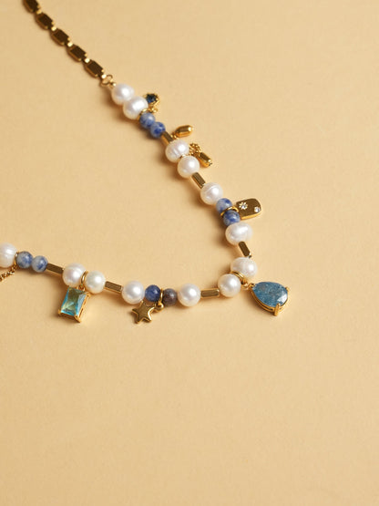 Santorini Skies Necklace