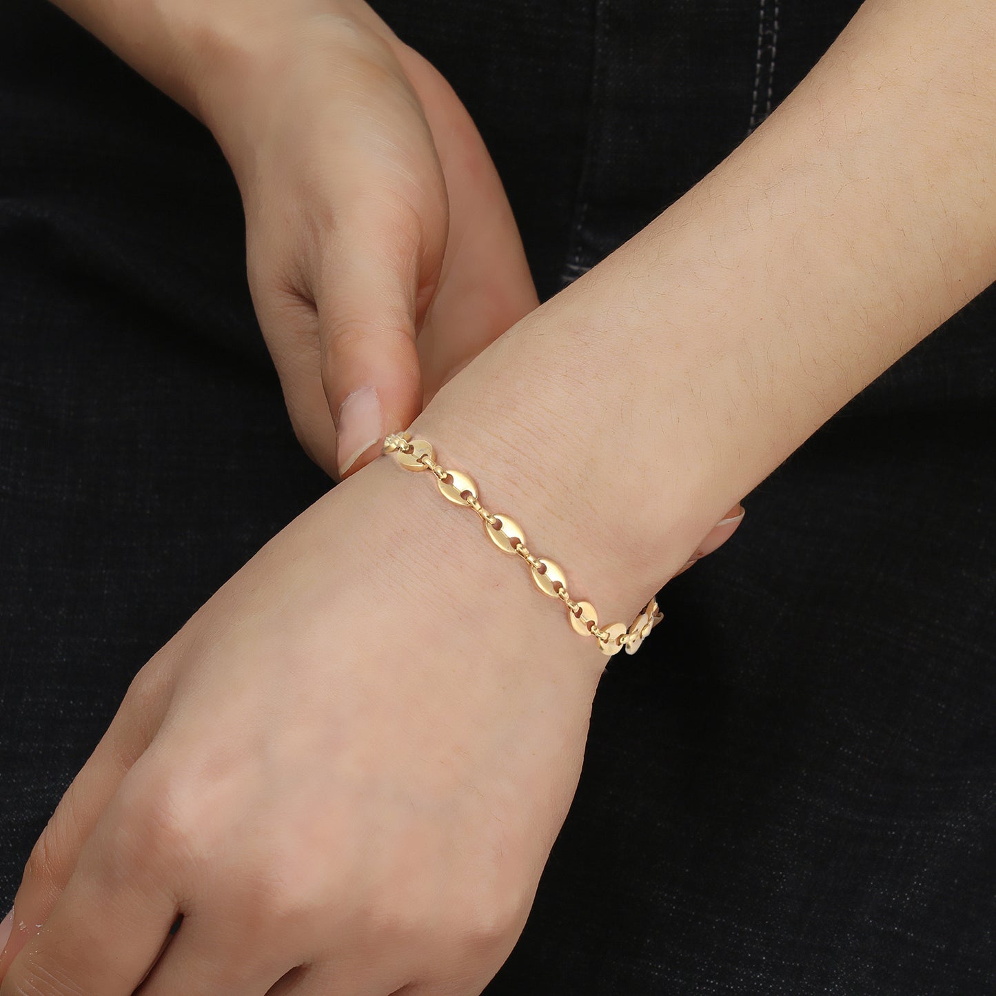 Classic Oval Link Chain Bracelet