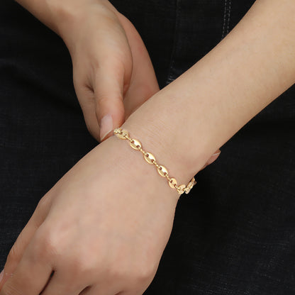 Classic Oval Link Chain Bracelet