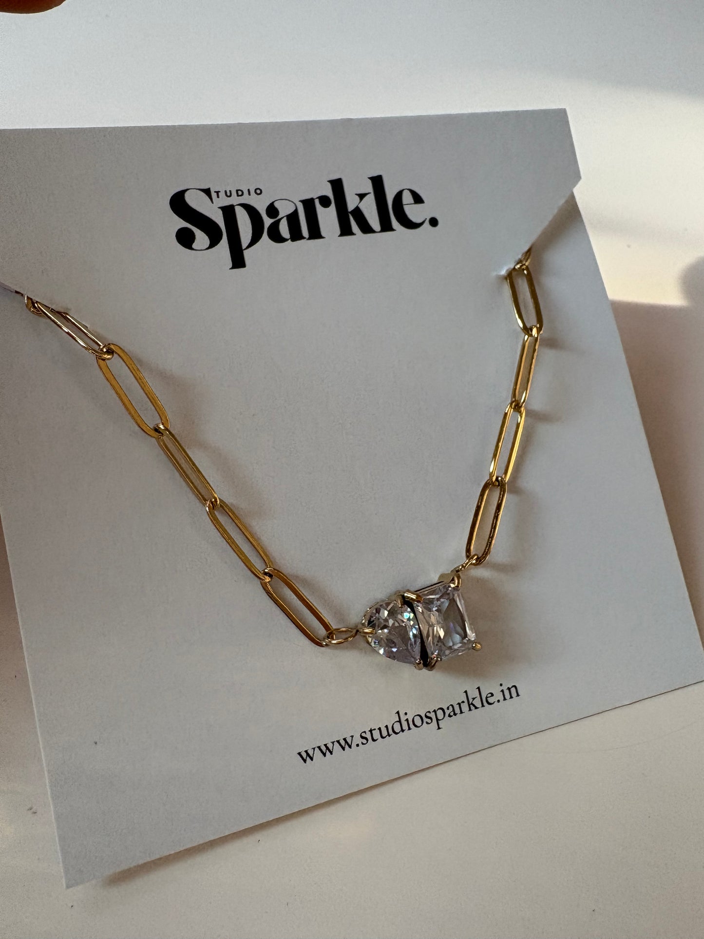 Dual Glow Pendant Necklace