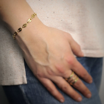 Classic Oval Link Chain Bracelet