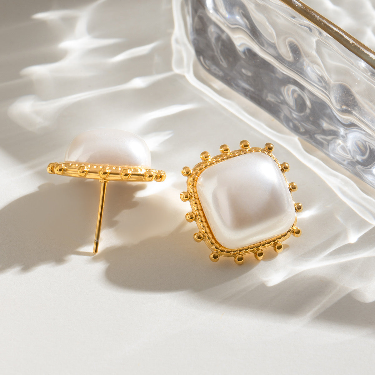 Victorian Pearl Studs