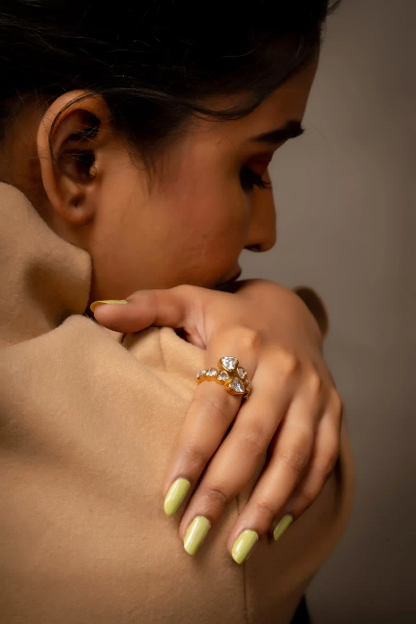 Eternal Hearts Gold Ring