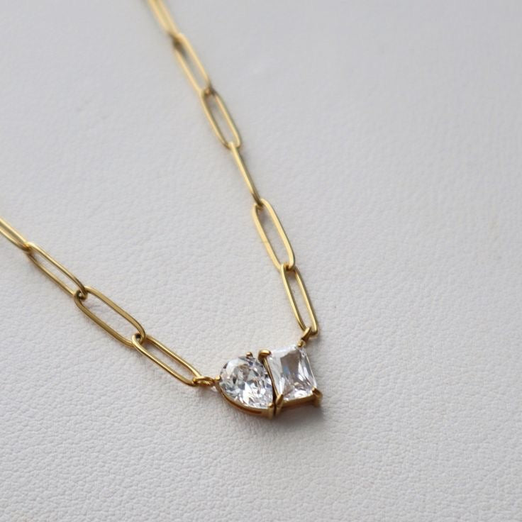 Dual Glow Pendant Necklace