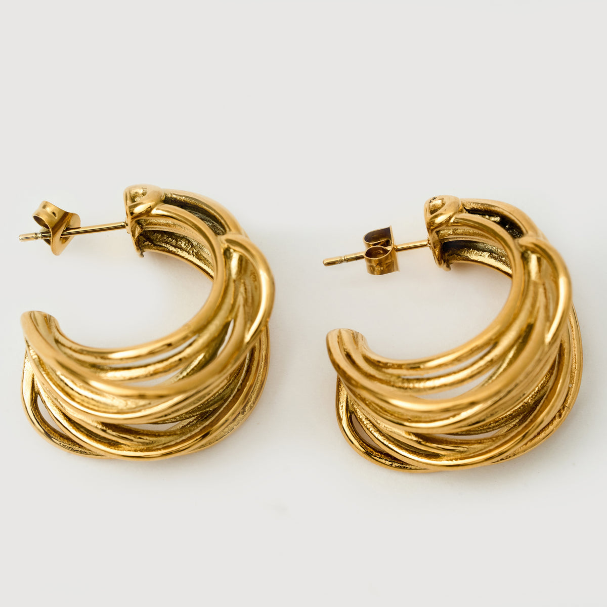 Paris Coil Earrings