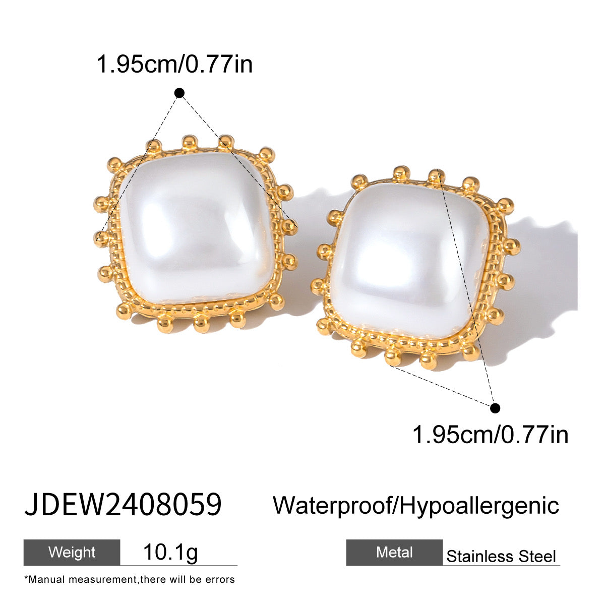 Victorian Pearl Studs