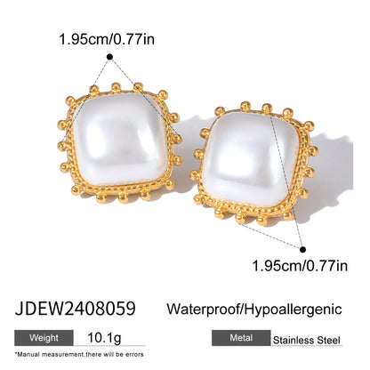 Victorian Pearl Studs