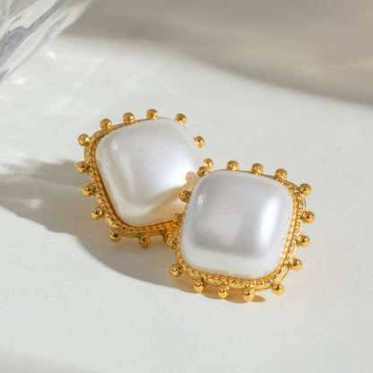 Victorian Pearl Studs