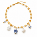 Claire de Pearl Necklace – Modern Luxury Handcrafted Pearl Necklace