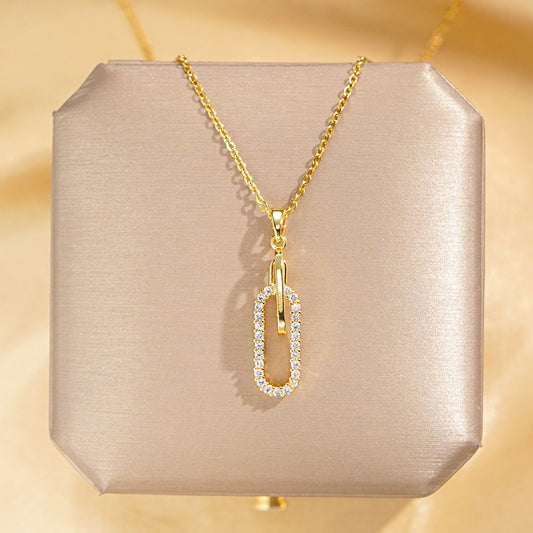 Diamond Link Eternal Necklace