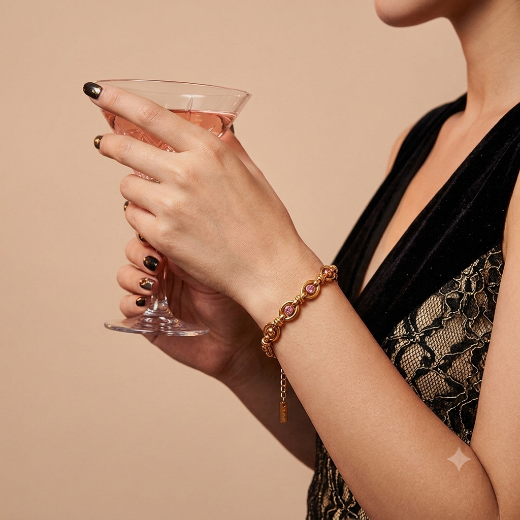 Dolce blush bracelet