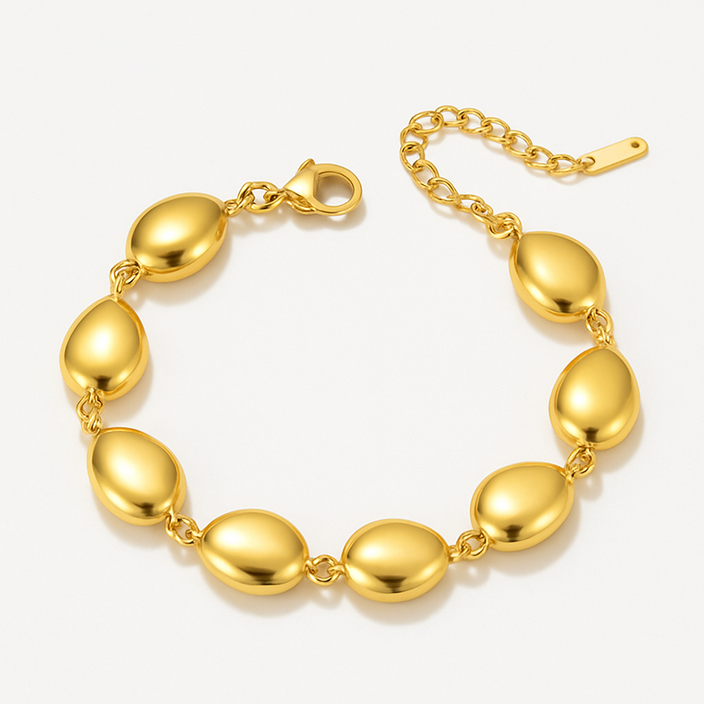 Golden Dew Drop Bracelet