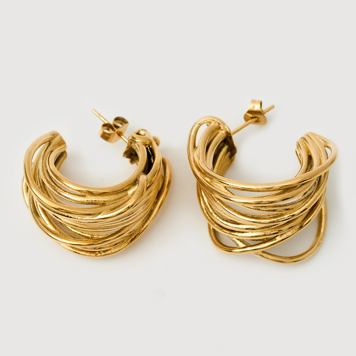 Paris Coil Earrings