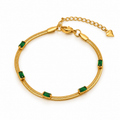 Emerald Glow Bracelet