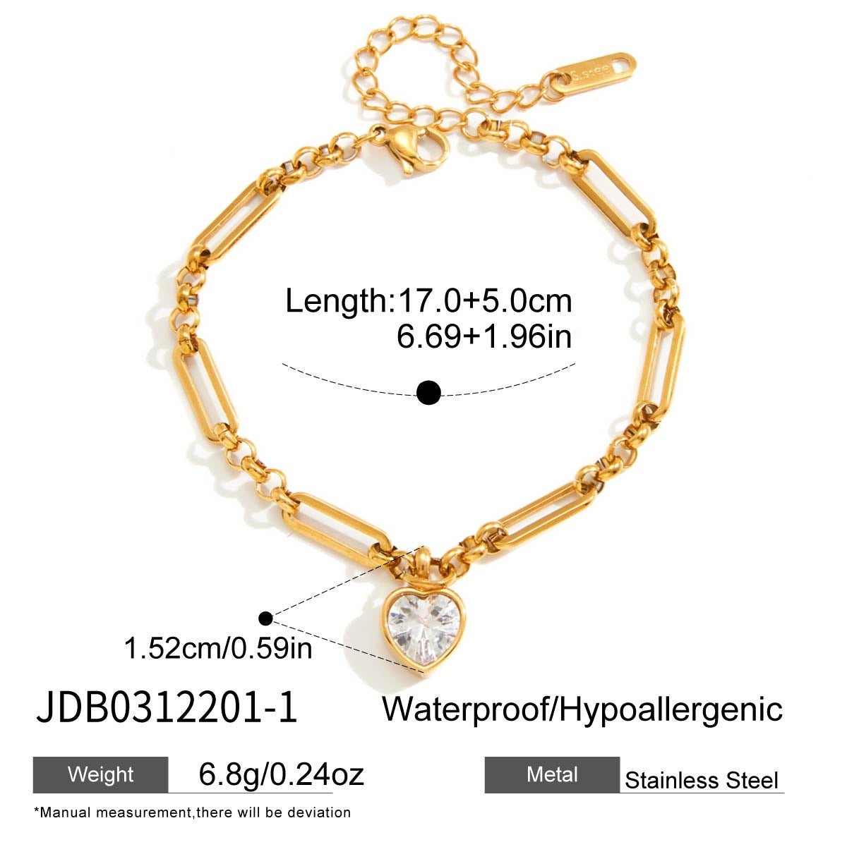 Endless love bracelet