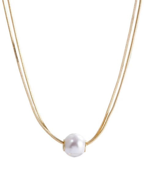 Pearl Gold Nevklace
