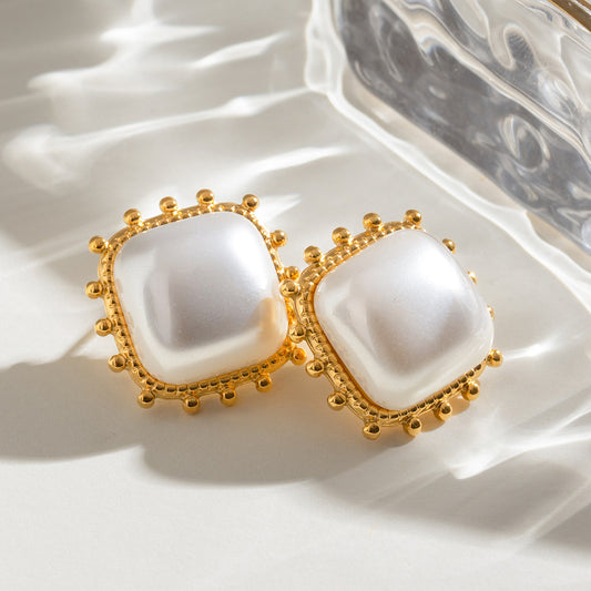 Victorian Pearl Studs