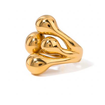 Four buds ring