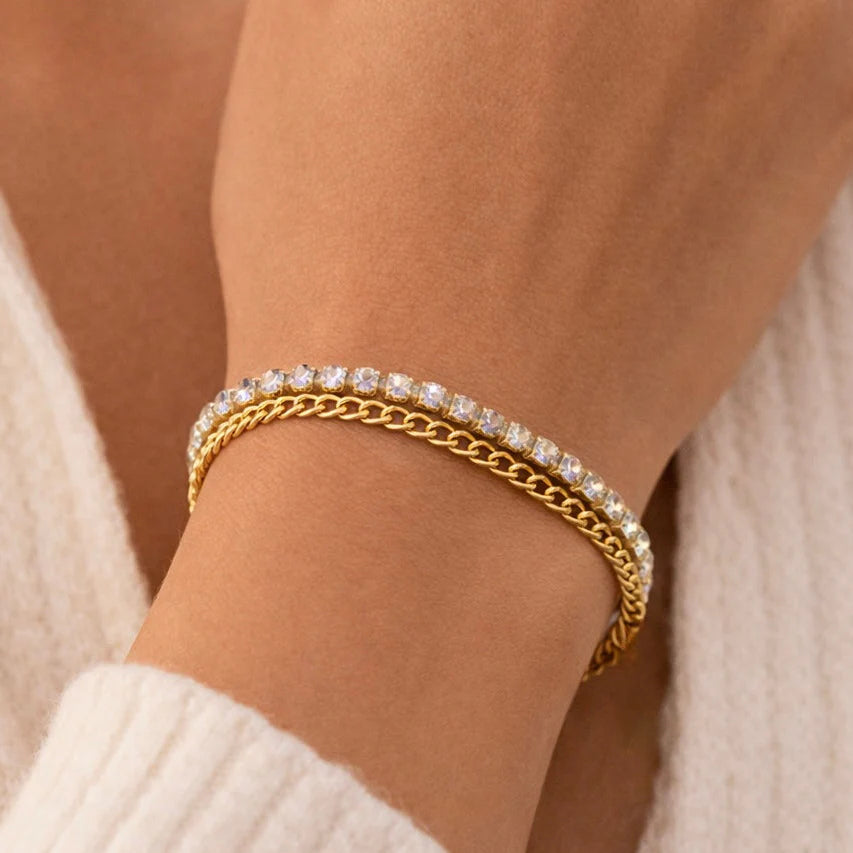 Sparkle and light bracelet