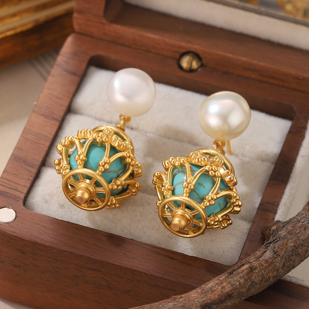 Zariya Turquoise Drops