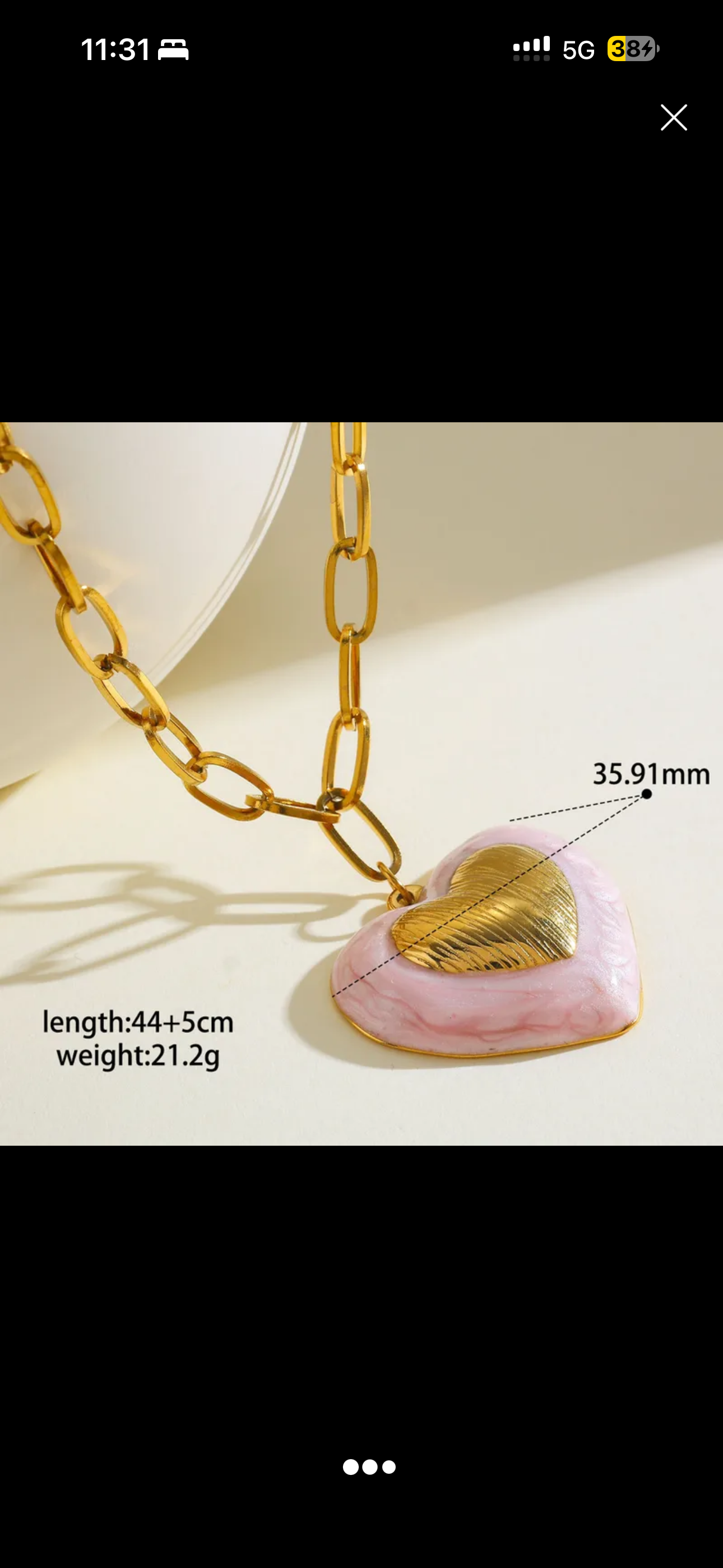 Candy Heart Luxe Necklace
