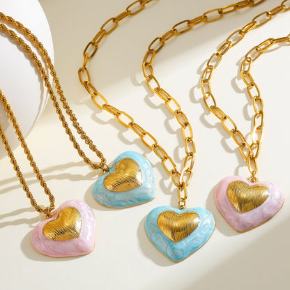 Candy Heart Luxe Necklace