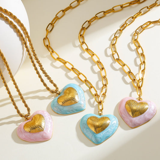 Candy Heart Luxe Necklace