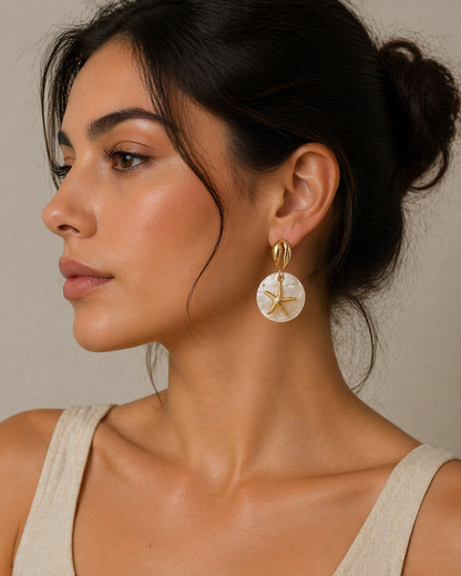 Shellora Charm Earrings