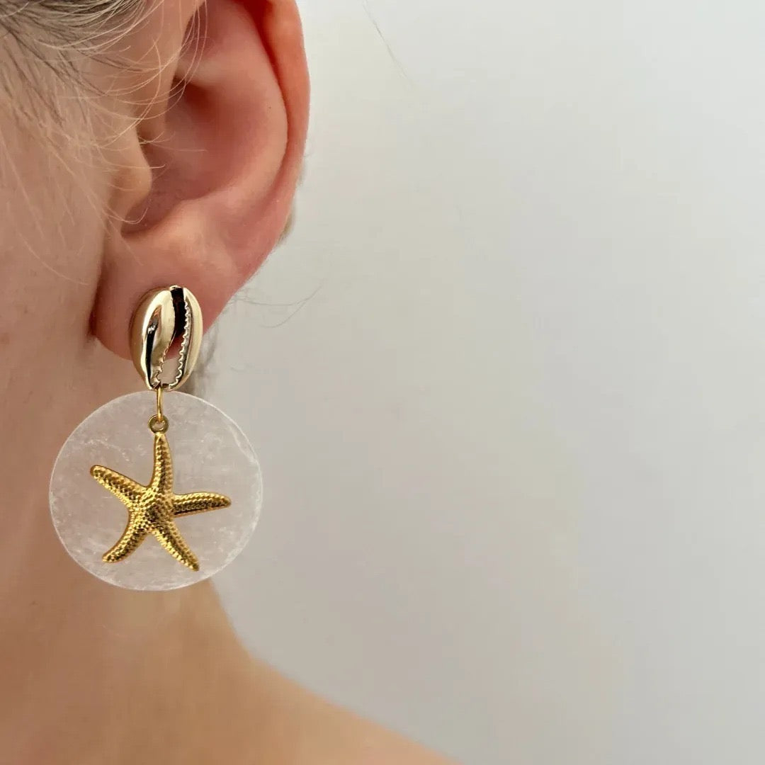 Shellora Charm Earrings