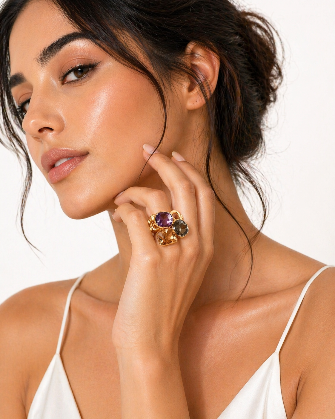 Sunset Gem Ring