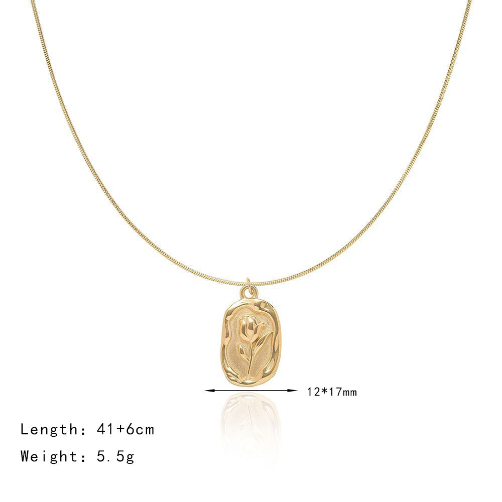 Eternal Rose Necklace