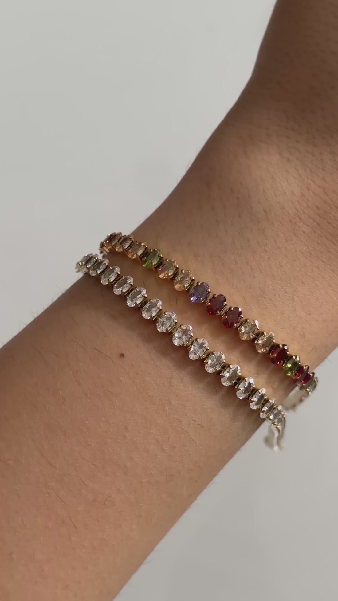 Mystic prism tennis bracelet