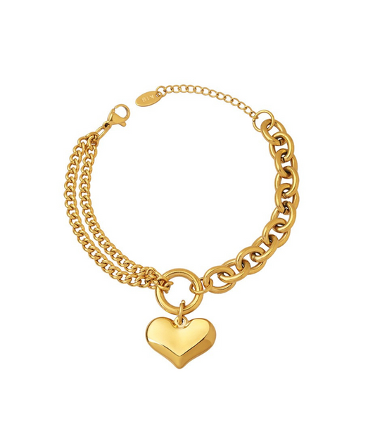 Heart Link Bracelet