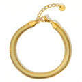Gold Filled Herringbone bracelet