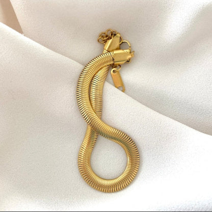 Gold Filled Herringbone bracelet