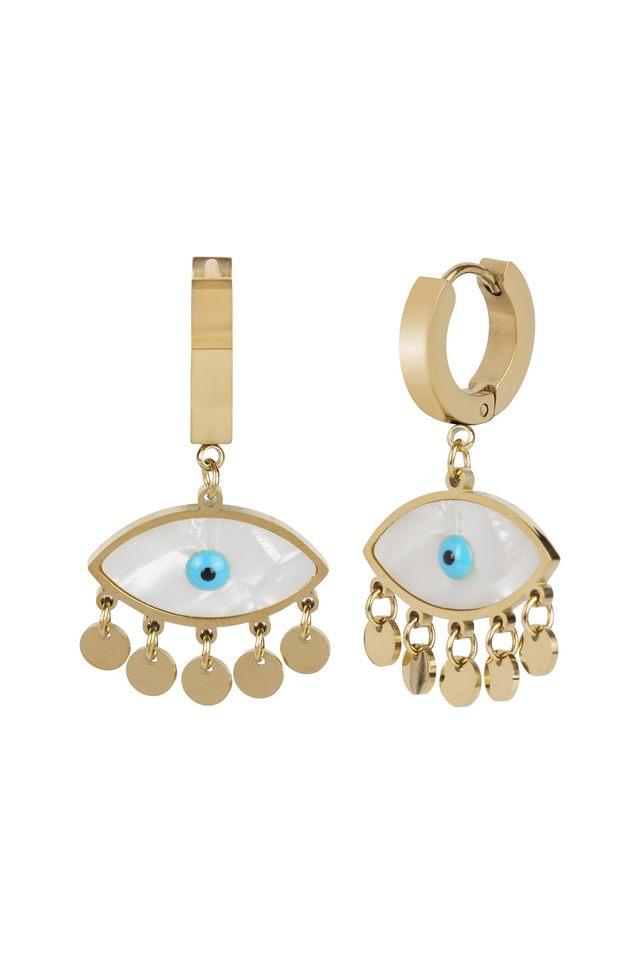 Aura Shield Evil Eye Earrings