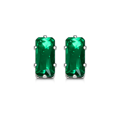 Emerald Muse Studs