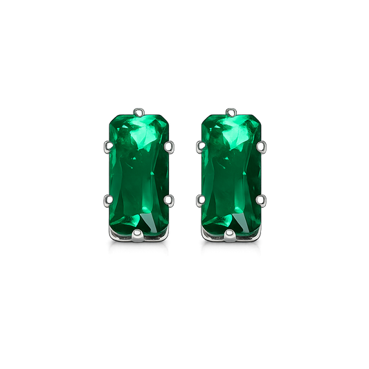 Emerald Muse Studs
