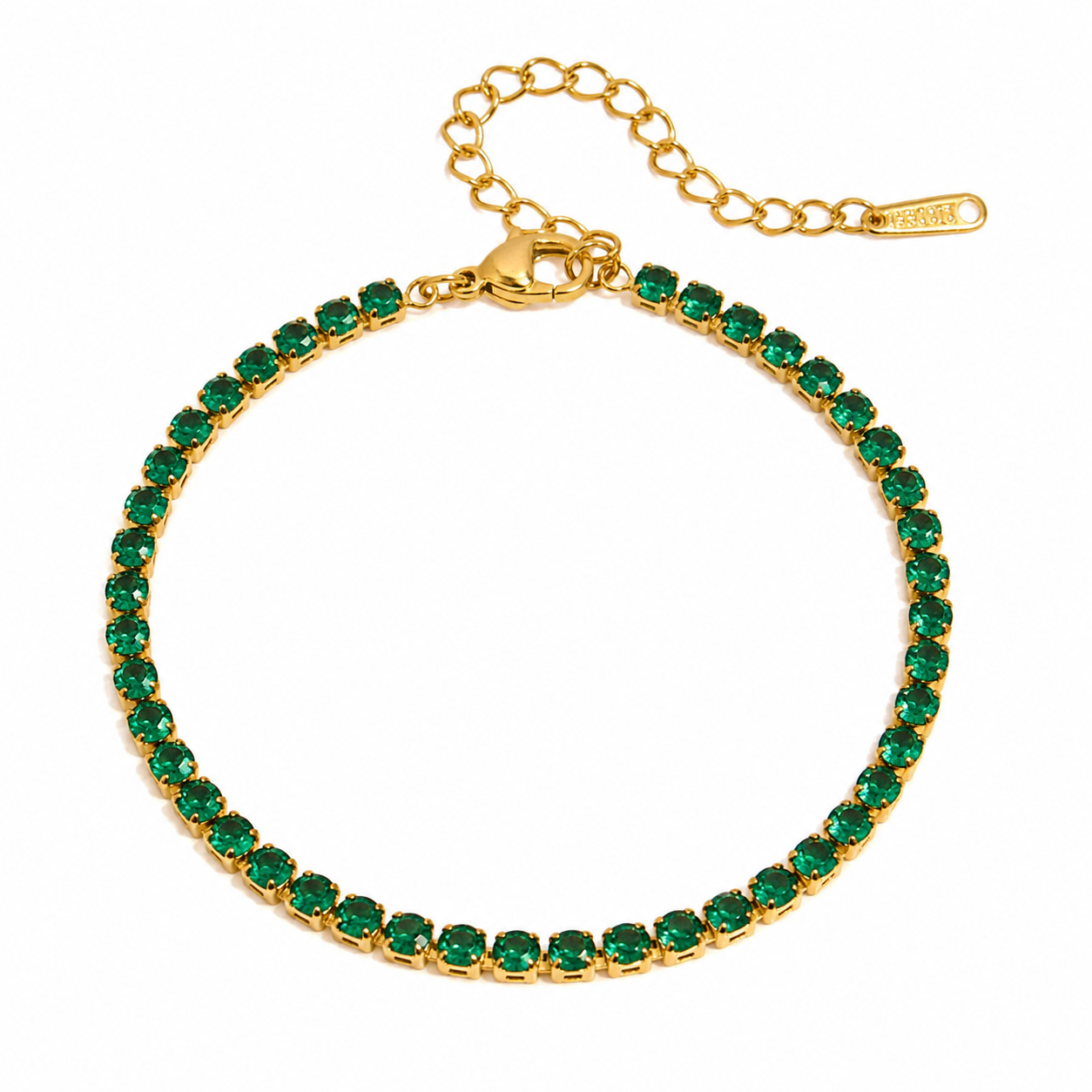 Emerald Tennis  Bracelet