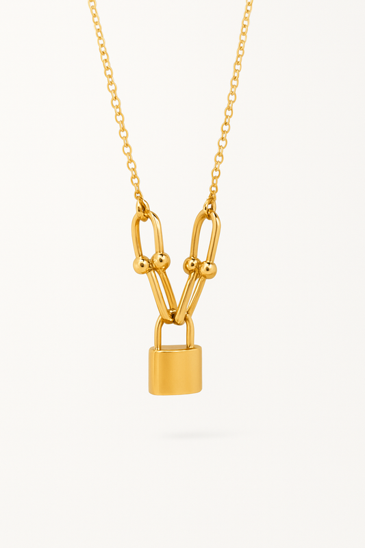 Luxe Lock Statement Chain