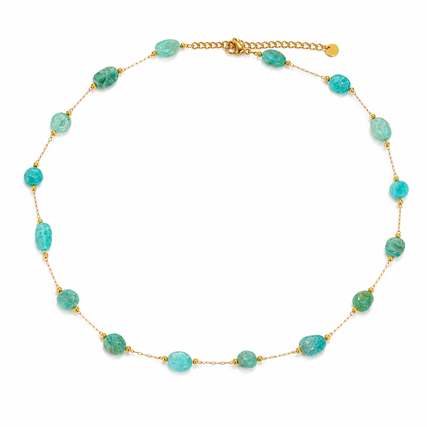 Lagoon beaded necklace