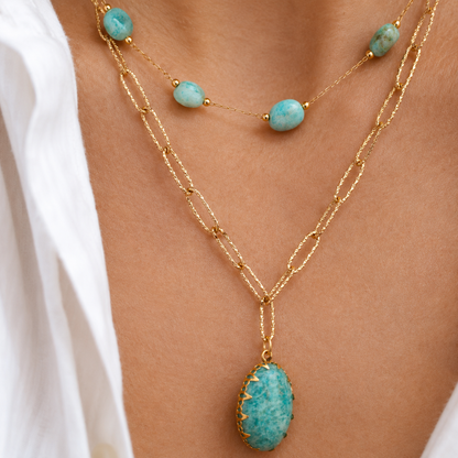 Capri lagoon necklace