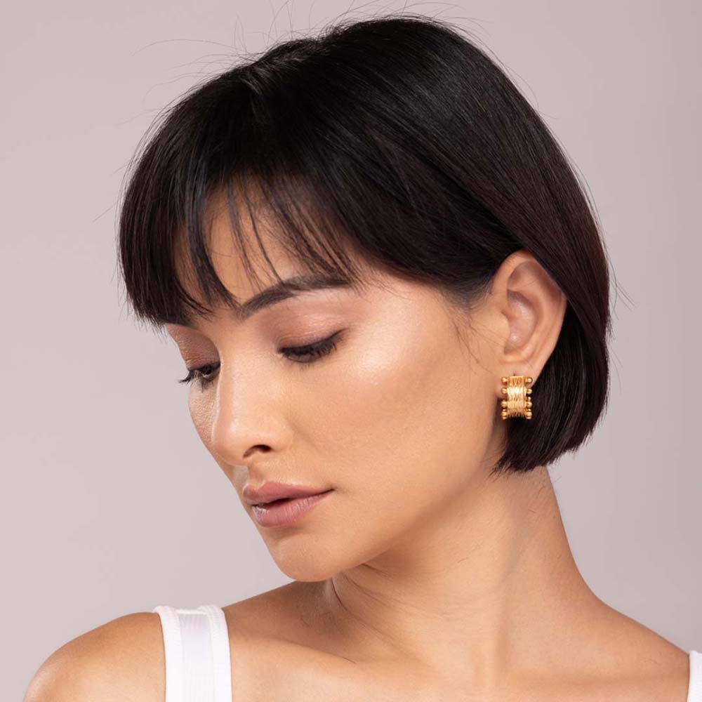 Solene Crown Hoops