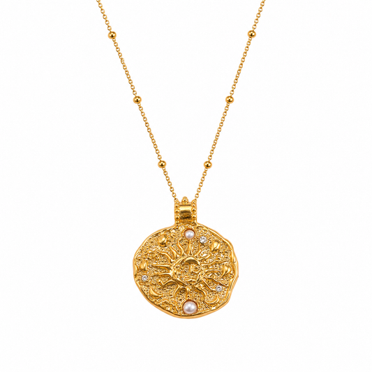 Aurelia Pearl Medallion